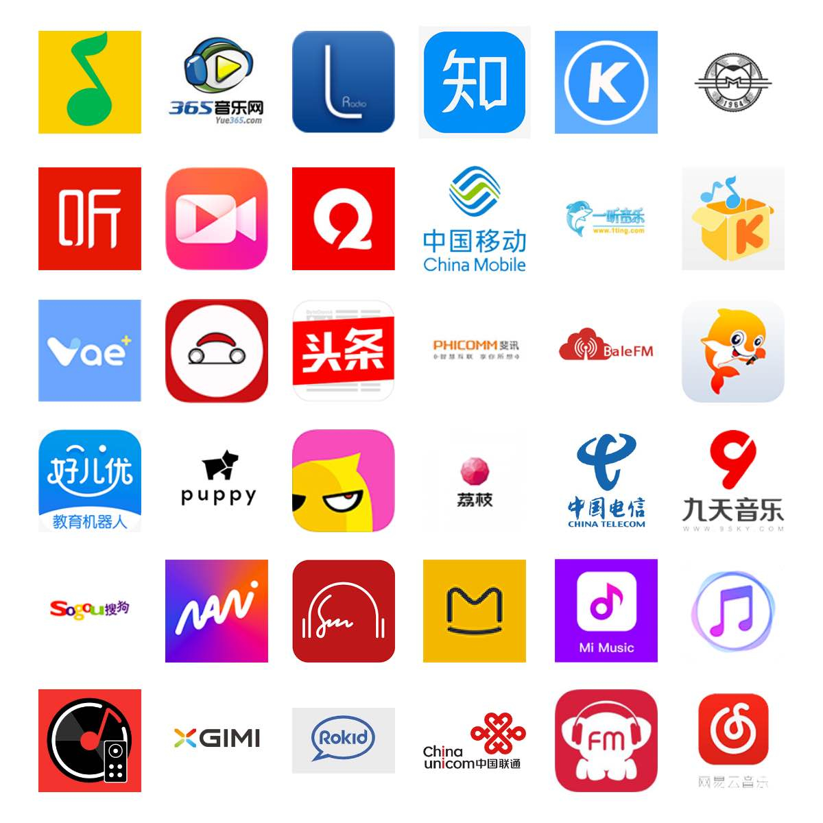 musicinfo over 50 services