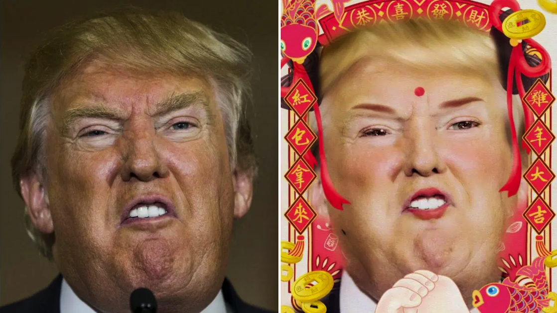 Donald Trump anime meitu Musicinfo